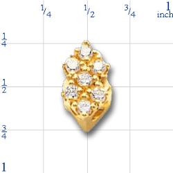80791 Diamond Bracelet Slide 